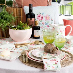 Porcelánový tanier Green Gate Columbine, ø 25,6 cm