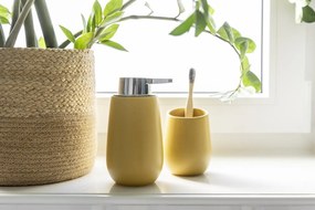 Žltý keramický dávkovač mydla 0.32 l Badi - Wenko