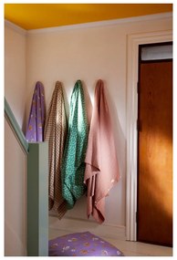 Zelené obliečky na jednolôžko z bavlneného saténu 140x200 cm Pleasantly - JUNA