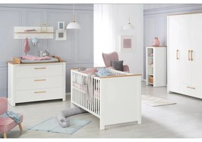 Svetloružové zamatové detské kresielko Lil Sofa – Roba