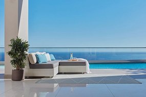 Vonkajší vankúš 38x58 cm Sunny Pale Turquoise – Pappelina