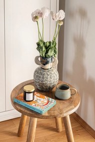 Zelený kameninový hrnček Bloomingville Pixie, 350 ml