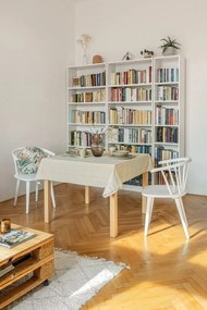 Hnedá sklenená váza Kähler Design Hammershøi, výška 18,5 cm