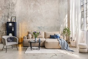 Modrý svietnik Bloomingville Bess, výška 22 cm