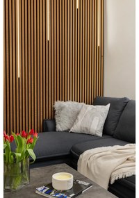 Sivý vankúš Tiseco Home Studio Sheepskin, 45 x 45 cm