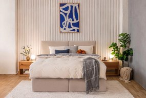 Béžová boxspring posteľ 160x200 cm Olia Bold – Bonami Selection