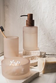 Béžový sklenený téglik na zubné kefky Modest – Mette Ditmer Denmark