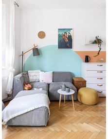 Sivý kameninový hrnček Bloomingville Kendra, 500 ml