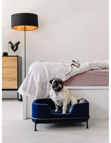 Nízka komoda v dekore duba v čierno-prírodnej farbe 120x82 cm Seaford – Actona