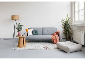 Okrúhly odkladací stolík v dekore duba ø 50 cm Cep – Teulat