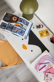 Zelená stolová lampa s kovovým tienidlom (výška 49 cm) Casque – Leitmotiv