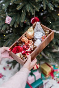 Biela vianočná svetelná dekorácia 4 ks ø 6,5 cm Carla – Sirius