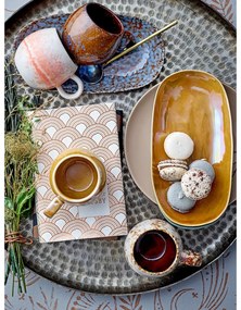 Keramický hrnček v lososovej farbe/krémovobiely 280 ml Paula – Bloomingville