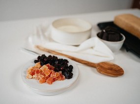 Biela ľanová utierka Linen Tales, 65 x 45 cm