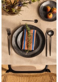 Čierny antikoro príbor 16 ks Modern retro – Premier Housewares