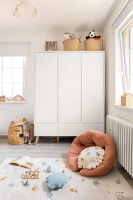 Detský úložný kôš z vodného hyacintu s vekom Bloomingville Mini, ⌀ 42 cm