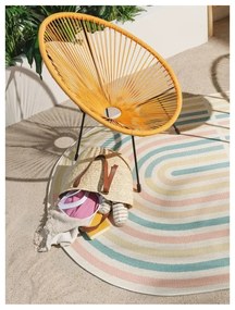 Žlté kovové/plastové záhradné kreslo Avocado Comfort – Bonami Selection