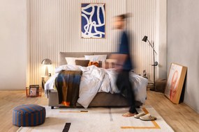 Tmavosivá LED stmievateľná stolová lampa (výška 20 cm) Mush – Hübsch