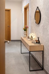 Krémová váza z kameniny (výška 26,5 cm) – House Nordic