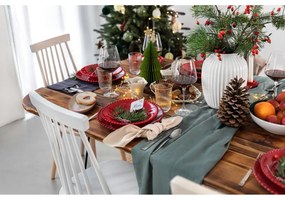 Biela kameninová váza Kähler Design Hammershoi, výška 25 cm