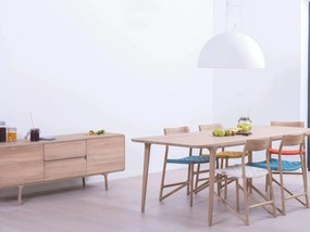 Jedálenský stôl z orechového dreva 90x180 cm Fawn – Gazzda