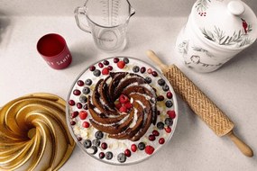 Forma na pečenie z liateho hliníka v zlatej farbe Bonami Selection Rosa