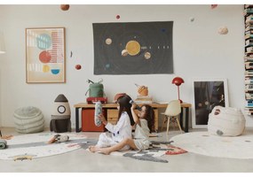 Bavlnený detský hrací koberec 85x135 cm Rocket – Lorena Canals