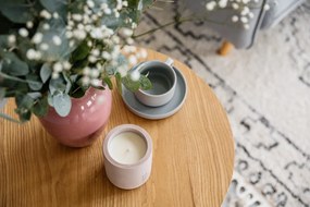 Okrúhly odkladací stolík v dekore duba ø 50 cm Cep – Teulat