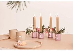 Béžový hrnček z imitácie porcelánu Design Letters Favourite, 0,25 l