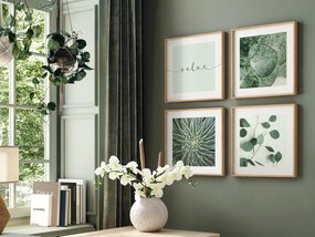 Obrazy v súprave 4 ks 30x30 cm Relax