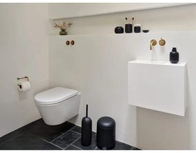 Čierna betónová WC kefa Sensu – Zone