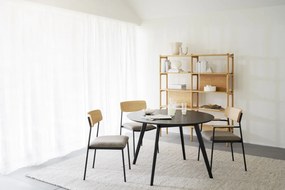 Jedálenská stolička v béžovo-prírodnej farbe v súprave 2 ks Maymont – Rowico