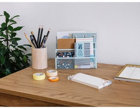 Pracovný stôl v dekore divokého duba Actona, 110 x 45 cm