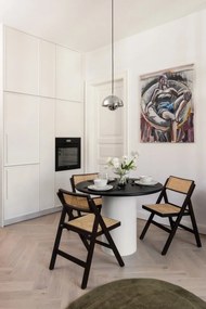 Sklenená ručne vyrobená váza (výška 19 cm) Aino – Hübsch