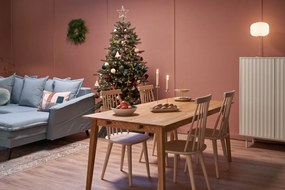 Biela vysoká komoda 97x130 cm Sierra - Teulat