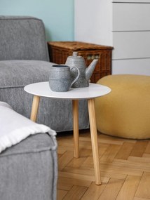 Sivý kameninový hrnček Bloomingville Kendra, 500 ml