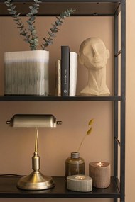 Pieskovohnedá dekoratívna soška PT LIVING Face Art, výška 28,4 cm