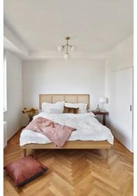 Stolová lampa v mosadznej a bielej farbe Markslöjd Sober