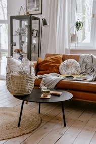 Sivá deka Bloomingville Throw, 130 × 160 cm