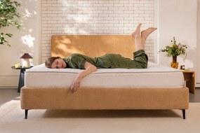 Modrý hliníkový odkladací stolík White Label Ringar, ø 39,5 cm