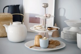 Biela porcelánová čajová kanvica Kähler Design Hammershoi, 1,2 l