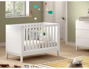 Biela detská komoda 99x89x57 cm Eva – Vipack