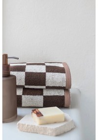 Hnedý sklenený dávkovač mydla 280 ml Modest – Mette Ditmer Denmark