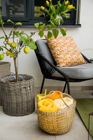 Čierne záhradné kreslo Bonami Selection North