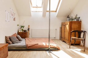 Sivý vankúš JAHU Amy, 45 x 45 cm