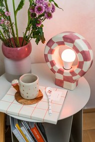 Kovový okrúhly odkladací stolík ø 43 cm Cher – Bloomingville