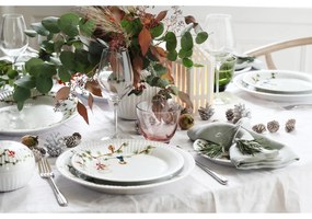 Biela kameninová váza Kähler Design Hammershoi, výška 12,5 cm