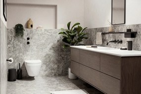 Čierna WC kefa Zone Rim