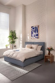 Béžový vankúš Hübsch Vela, 60 x 40 cm