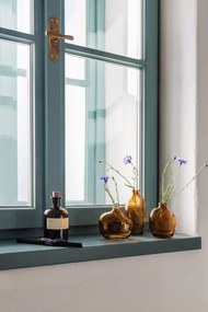Oranžová sklenená váza (výška 15,5 cm) Tilia – Bloomingville